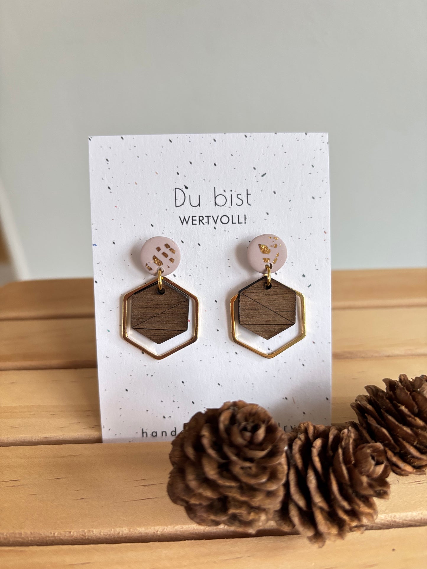 Wooden-Hexagon