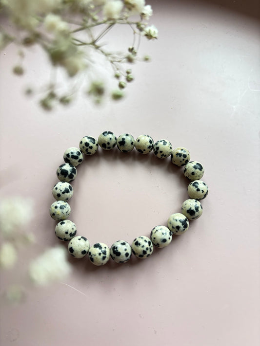 Armband aus Jaspis-Perlen