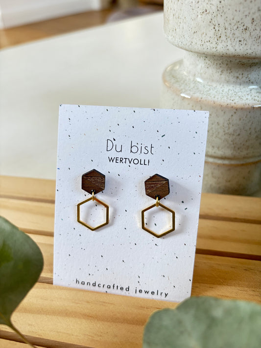 Wooden Hexagon